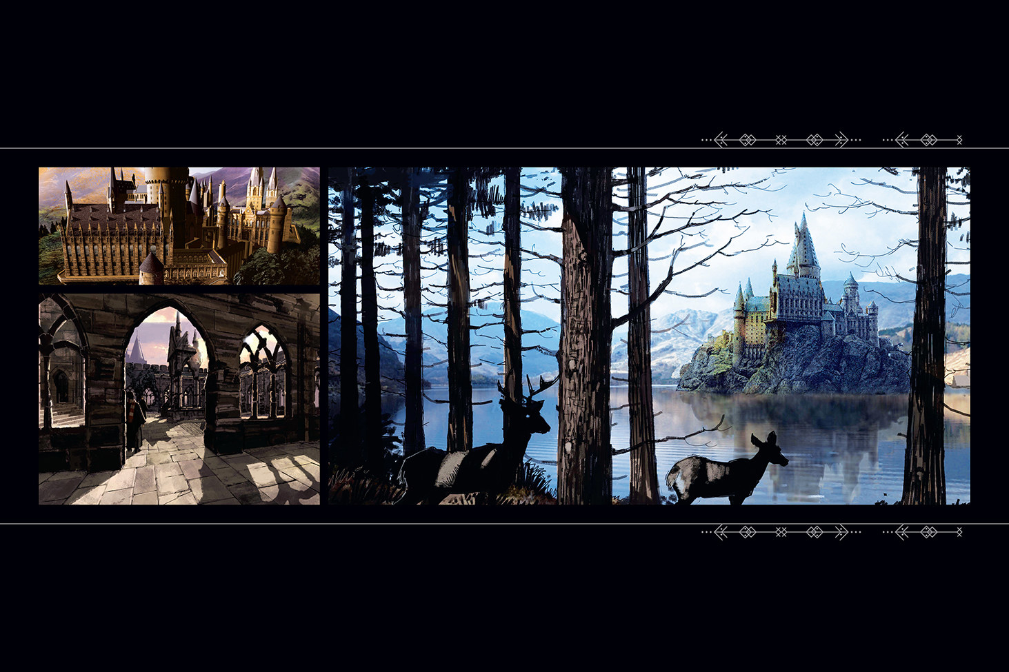 harry potter concept art hogwarts