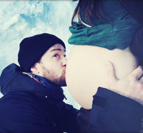 Justin Timberlake used his birthday in 2015 to announce that he and wife Jessica Biel were expecting their first child. Instagram Caption: “Thank you EVERYONE for the Bday wishes! This year, I'm getting the GREATEST GIFT EVER. CAN'T WAIT. #BoyOrGirl #YouNeverKnow #WeDontEvenKnow# WeAreTakingBets”Deets on the baby: It turns out they were having a boy — their son, Silas, is now 2 years old.