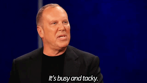 On second thought, do go after it. We all need more Michael Kors critiques in our lives.