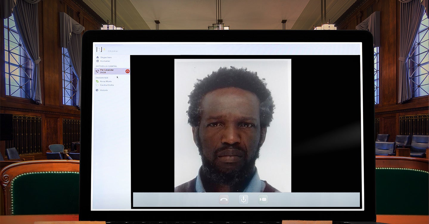 This Man Had To Defend Himself Without A Lawyer Via Videolink With