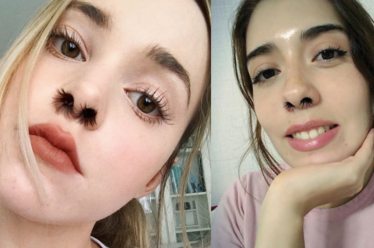 オシャレな人はもう始めてる 秋冬のトレンドは 鼻毛メイク