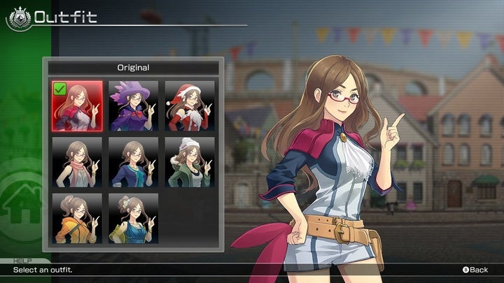 And speaking of Nia...yes, you can even customize HER outfits.
