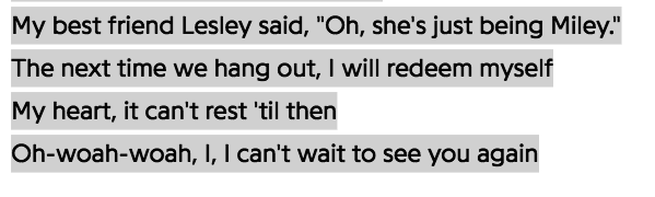 ....which also means it