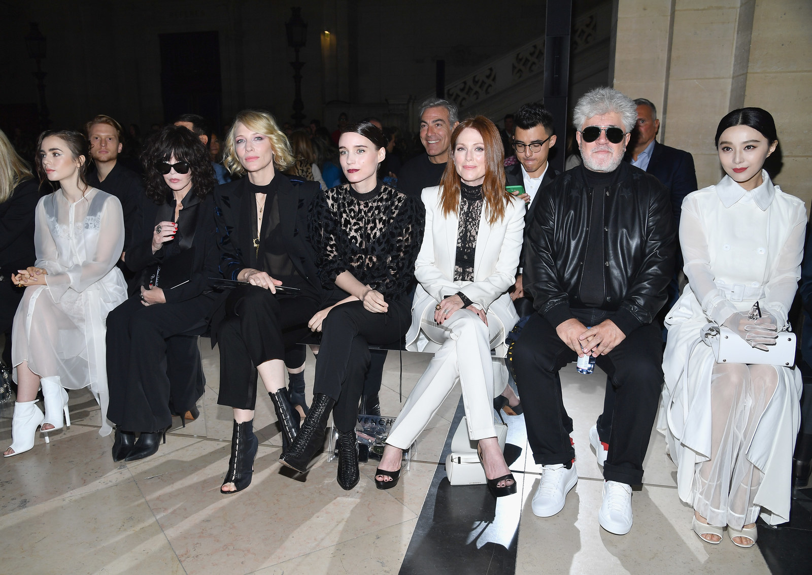 The Trifecta Of Lesbian Icons Sat Front Row At The Givenchy Show