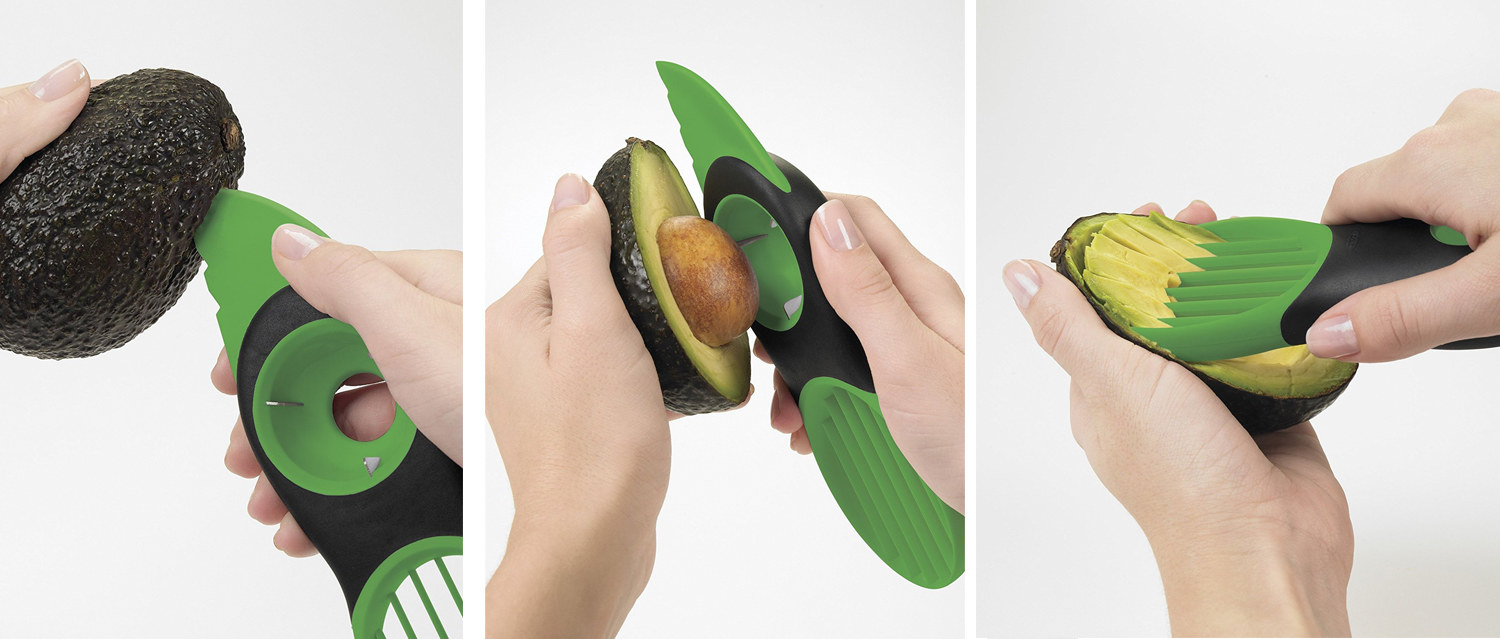 The OXO Good Grips Avocado Slicer will help you avoid avocado hand