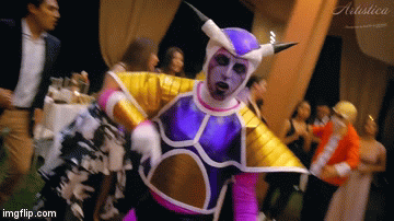 Sin duda, estos fans de Dragon Ball encontraron la mejor forma de hacer una fiesta.
