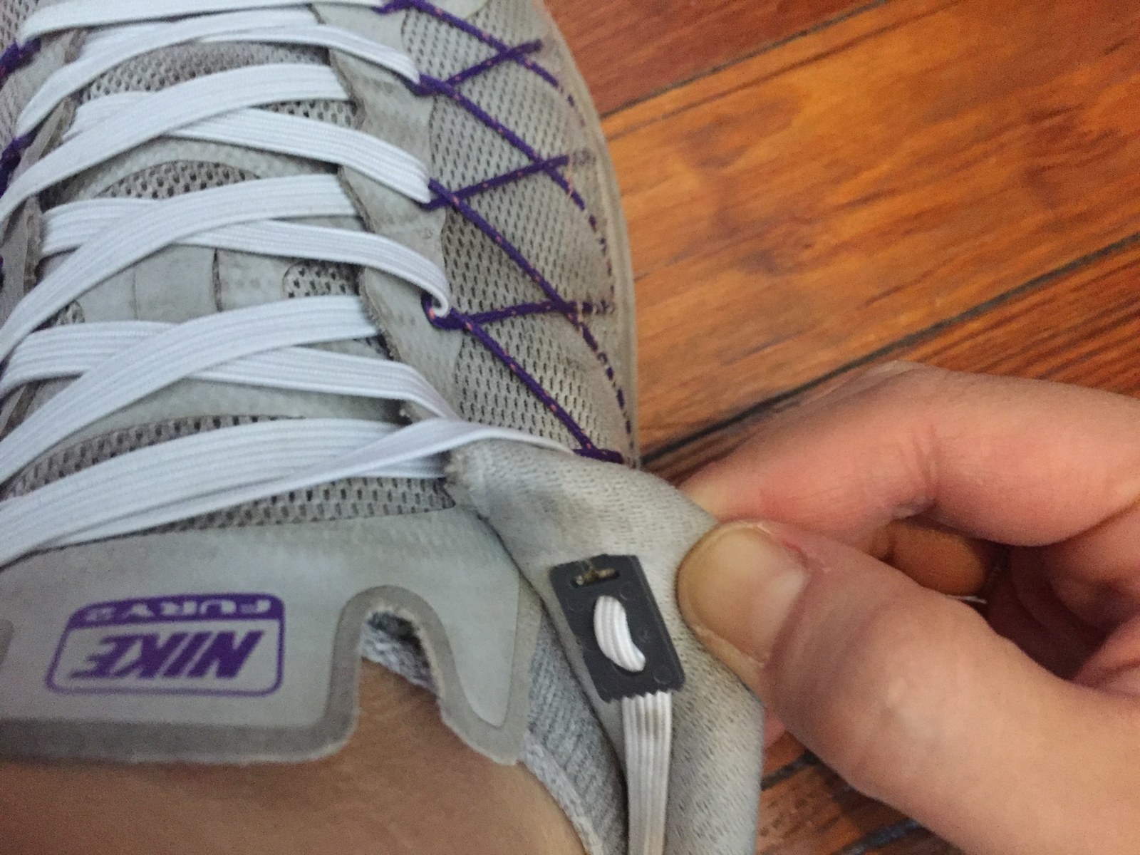 hidden shoe laces