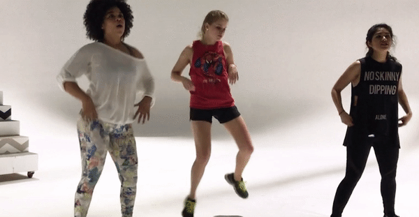 Lauren (aka Gemini) continued to believe, though after watching footage of herself, she described her dance moves as "a baby giraffe learning how to walk."