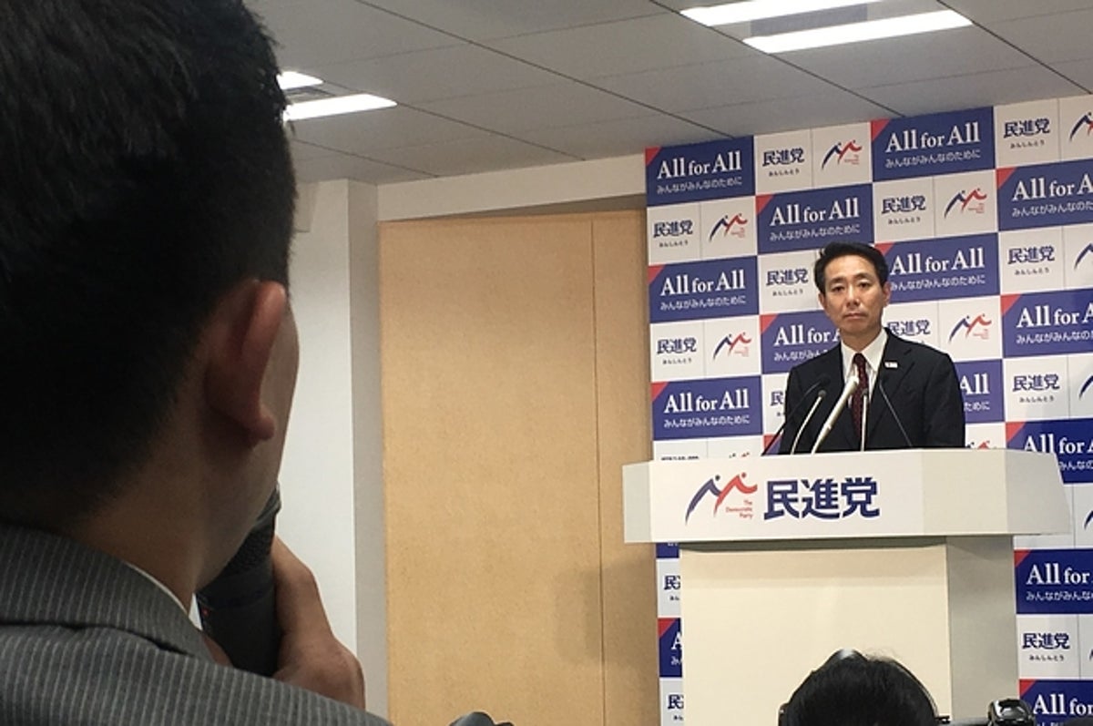 最悪の結果を招いた民進党の前原代表が語ったこと