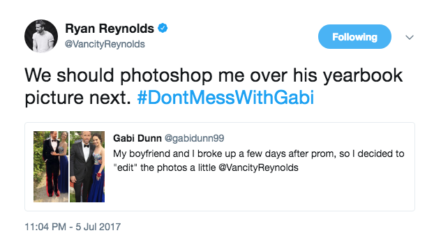 Ryan Reynolds Funny Tweets 