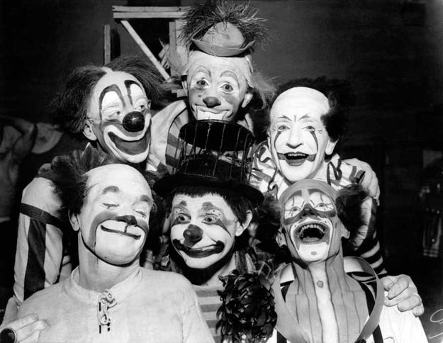 What's worse than one clown? A BEVY OF CLOWNS.