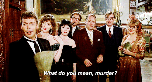 Have your friends over for a night of mash potatos and mystery by hosting a Clue Murder Mystery Party. Make it into a wild game where everyone must dress up and remain in character the entire night!