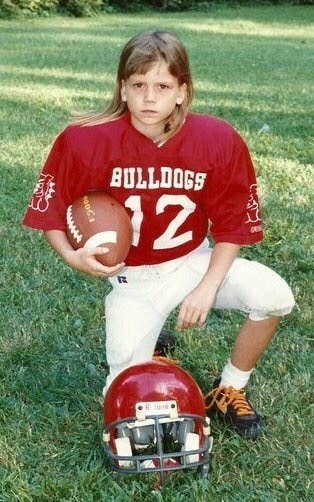 I think it was the mullet that gave me away —courtneyw26