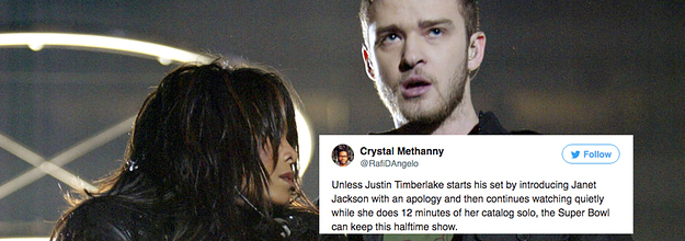 BuzzFeed on X: 1. One of the most famous examples is probably Justin  Timberlake and Janet Jackson's Super Bowl Halftime show in 2004. Timberlake  ripped away Jackson's top, exposing her breast in