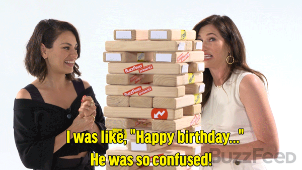 TRUTH: What's the biggest lie you've ever told your kids? Kathryn: I said his birthday was a different day because I was working out of town. He was like 3, guys! He didn't really know. I was like, "Happy birthday..." He was so confused!