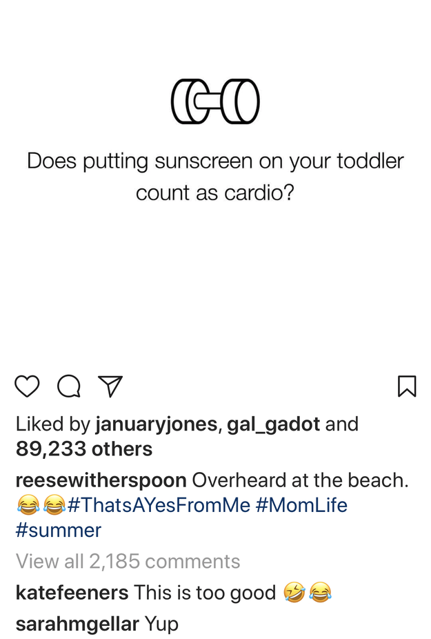 Reese posted this and SMG was like, 