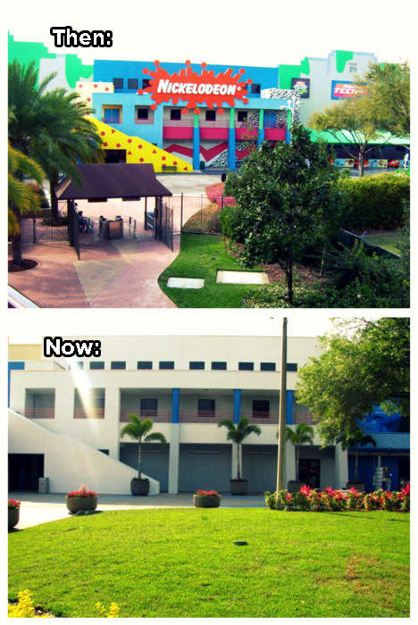 Speaking of which, this is what Nickelodeon Studios looks like today: