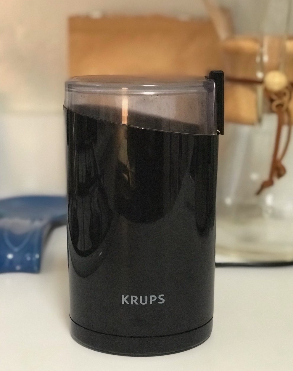 Krups -Touch Stainless Steel Coffee and Spice Grinder Grinder 12