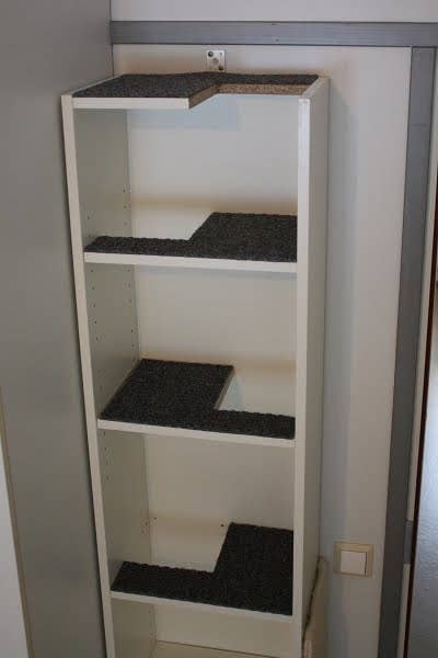You can build a tasteful little climbing habitat with just a Billy bookcase. Find out how here.