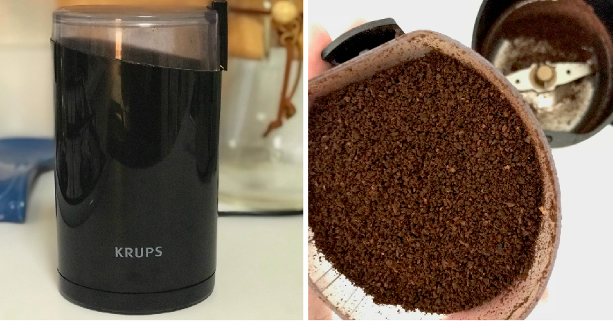 I Love This $18 Electric Coffee Grinder So Much, I'd Grind Up On It
