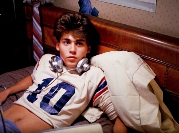 Johnny Depp in Nightmare On Elm Street: