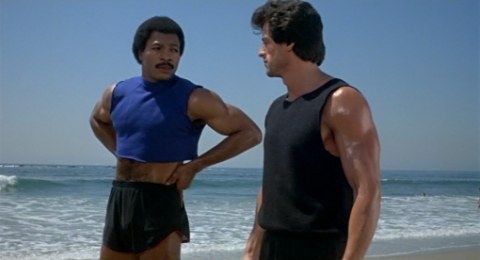 Carl Weathers in Rocky III: