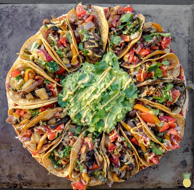 And finally, the Vegan Taco Pizza