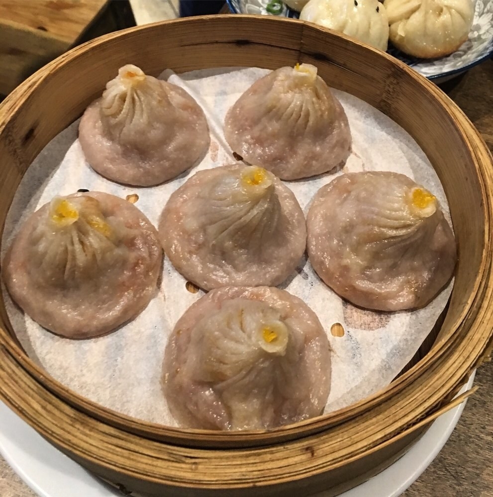 In my opinion, Little Alley serves one of the best xiao long baos in New York City. The juicy Crab Soup Dumplings pack tons of rich, flavorful broth paired with pork and crab meat. The skin is neither too thick nor thin, holding onto the broth perfectly without easily breaking apart. Each order comes with six dumplings served with vinegar soy sauce topped with fresh ginger.