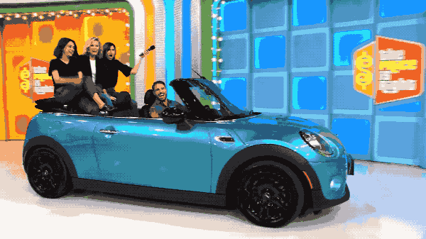 Can we talk about how the driver is waving? It makes me feel so awkward.