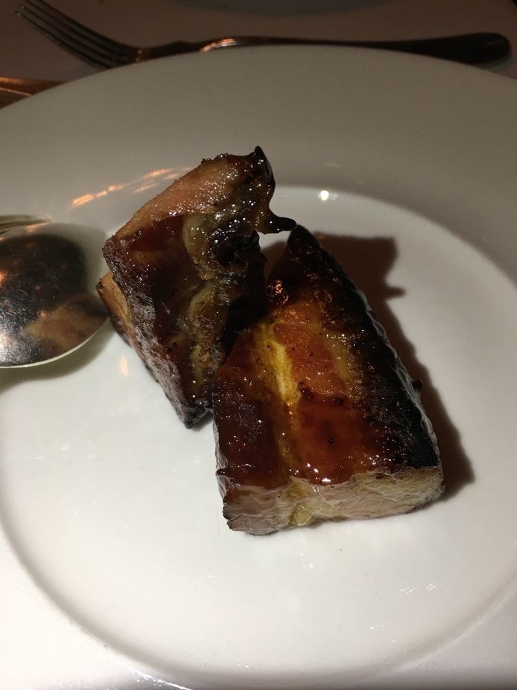 Thought you knew bacons? Well, think again. These thick (...and we mean, THICK) cut bacons are cured with Tonic 01 Aged Maple with a fantastic balance of savory and sweet taste in a single bite.