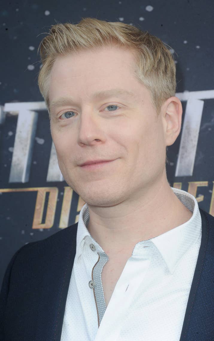 Anthony Rapp at the premiere of Star Trek: Discovery on Sept. 19, 2017, in Los Angeles.