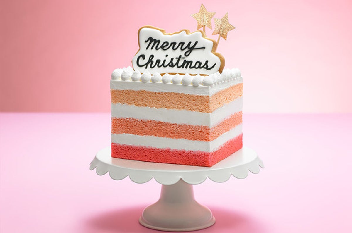 グラデーションケーキから 一風変わったケーキまで クリスマスケーキ の予約開始