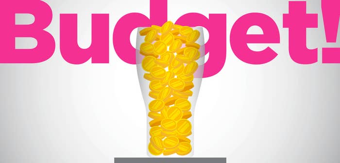 Pro tip: All the average figures in this quiz are based on the actual amounts UK students say they spend every month. But it's designed for fun rather than as a real budgeting tool.The questions will appear one by one as you answer them. Your pint glass full of coins will go down as you spend more, so keep an eye on it. Good luck!