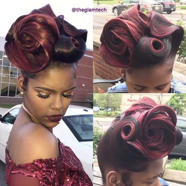 Kristina's also tired of people using words like "urban" and "ghetto" when describing extravagant hairstyles worn by black women. "I just want it to be acknowledged as art," she said. "That’s my goal."