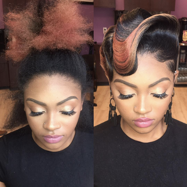 Sleek, smooth finger waves are her claim to fame for very obvious reasons.