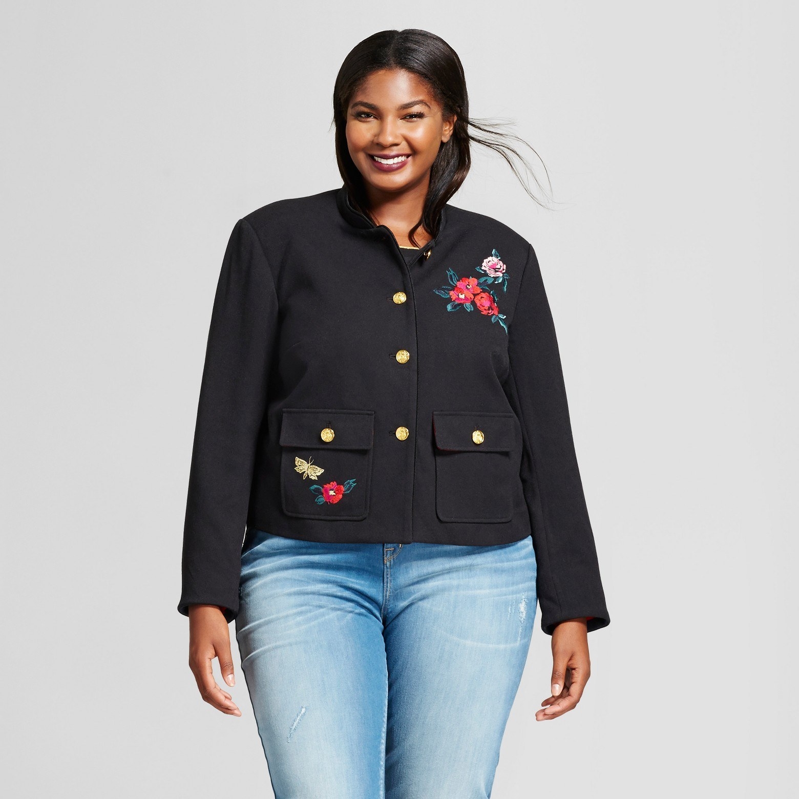 target womens military jacket