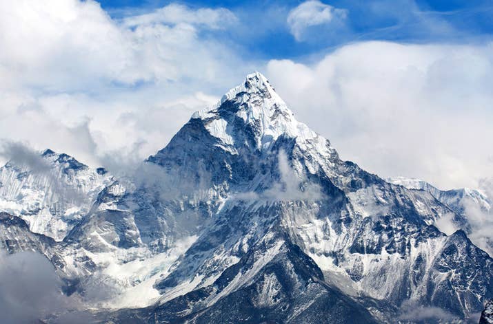 The team that first measured the height of Everest's tallest peak found that the height was exactly 29,000 feet. Fearing that the public would think the numbers were an estimate, the team reported the height as 29,002 feet in order to make it sound more accurate. Since then, more accurate methods of measurement have found the official height to be 29,035 feet.