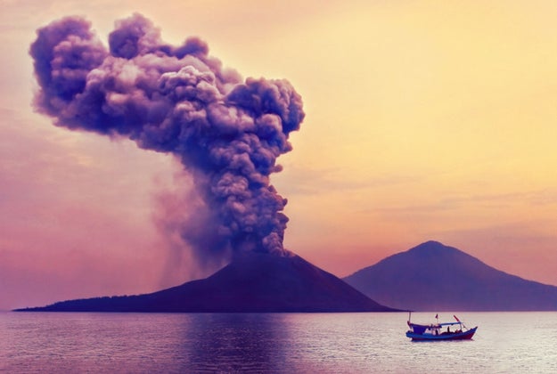 When the Krakatoa volcano erupted in 1883, the sound was so loud that it could be heard at least 3,000 miles away.