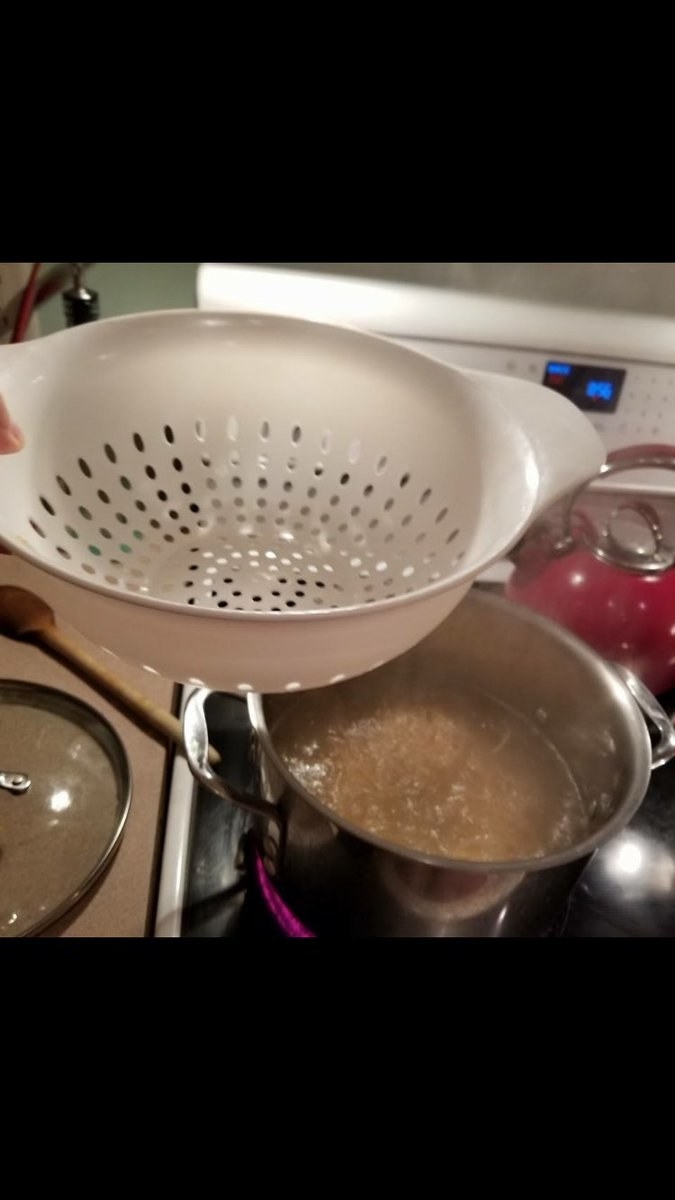 viande moulue Filtre rapide en silicone égouttoir à vaisselle résistant à la chaleur universellement compatible avec toutes les casseroles et bols pâtes pour pâtes