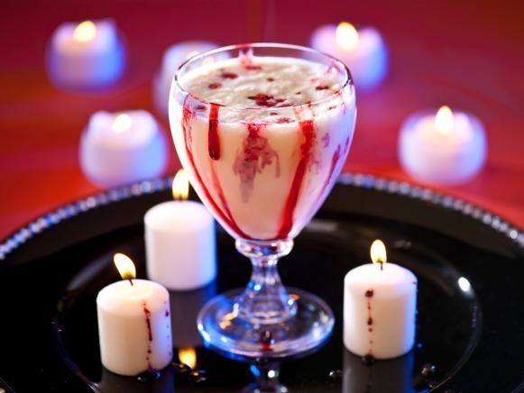 The Vampire Cocktail is a bloody, perfect dessert cocktail that will satisfy your guests’ sweet tooth. With a vanilla ice cream base and triple sec complement, the allure of this drink is hard to beat and the best way to close out a perfect Halloween soirée.Click here for the ingredients and recipe.