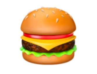 Let's look a little closer. Here's the Apple/iPhone hamburger: