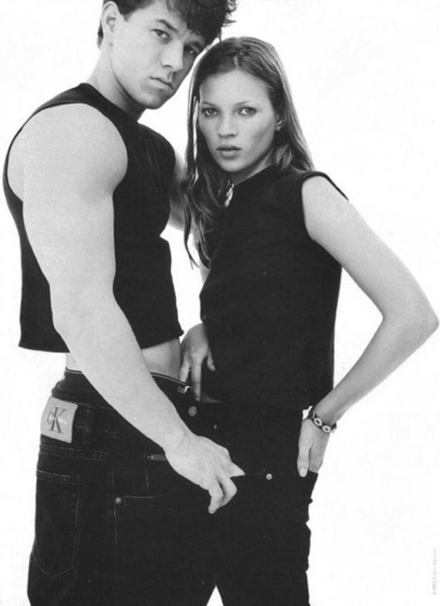 Mark Wahlberg in this Calvin Klein ad: