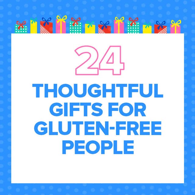 24 Thoughtful Gifts For Gluten Free People This one is listed as gluten free, however note some other shapes and sizes have a may contain warning for gluten. 24 thoughtful gifts for gluten free people