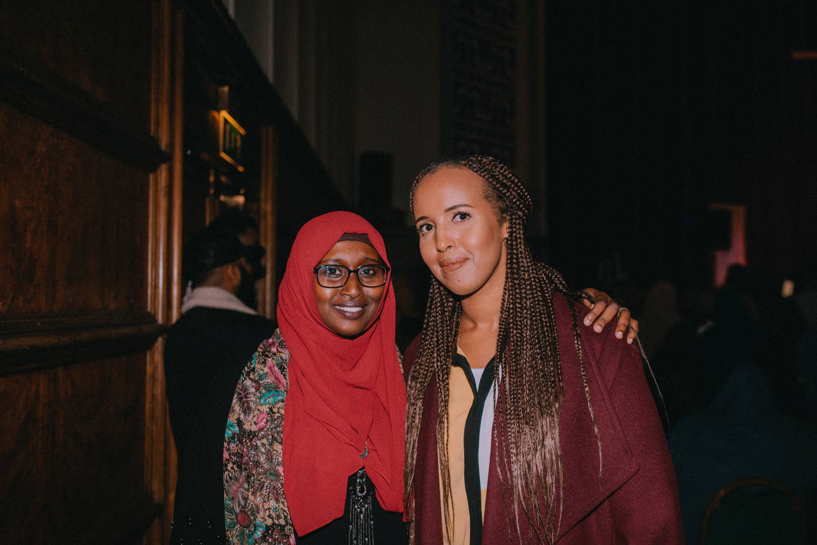 Somali Week Festival project managers Aisha Afrah (left) and Hanna Ali.