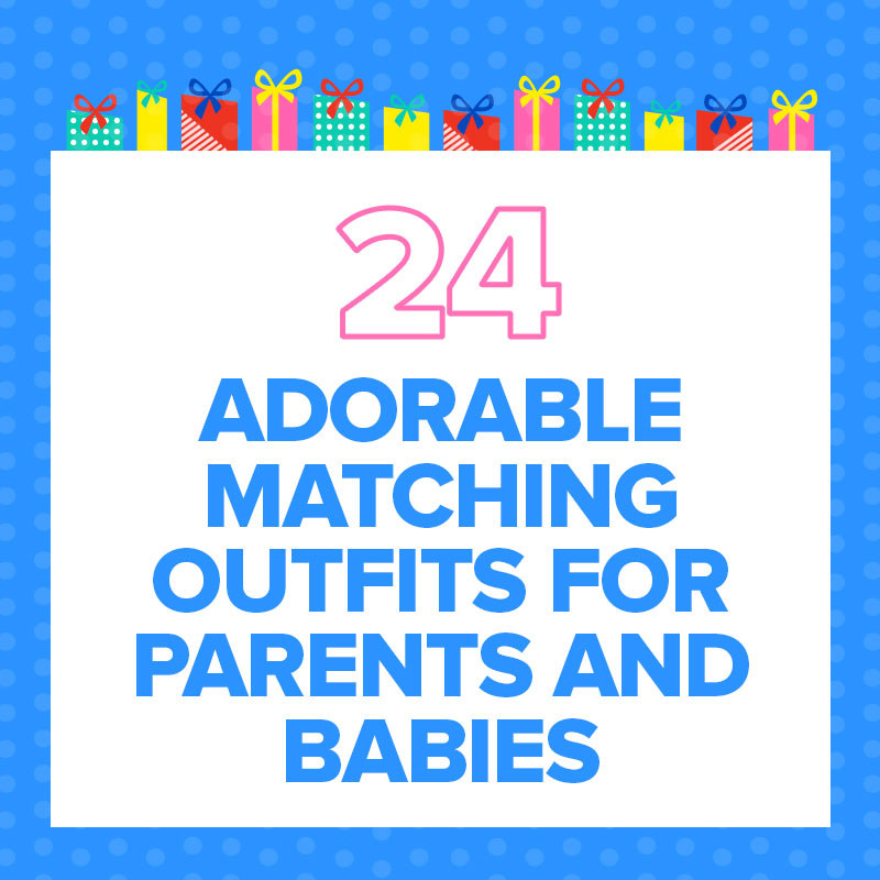 matching outfits for parents & babies