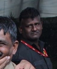*I'm guessing by the look on his face.