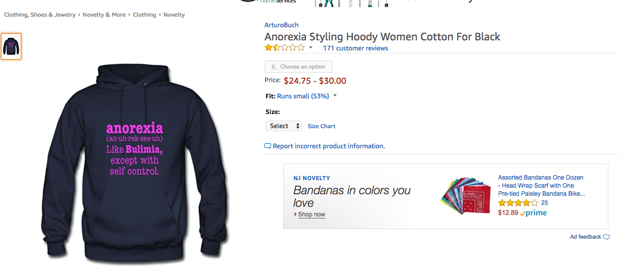 reese's sweatshirt amazon