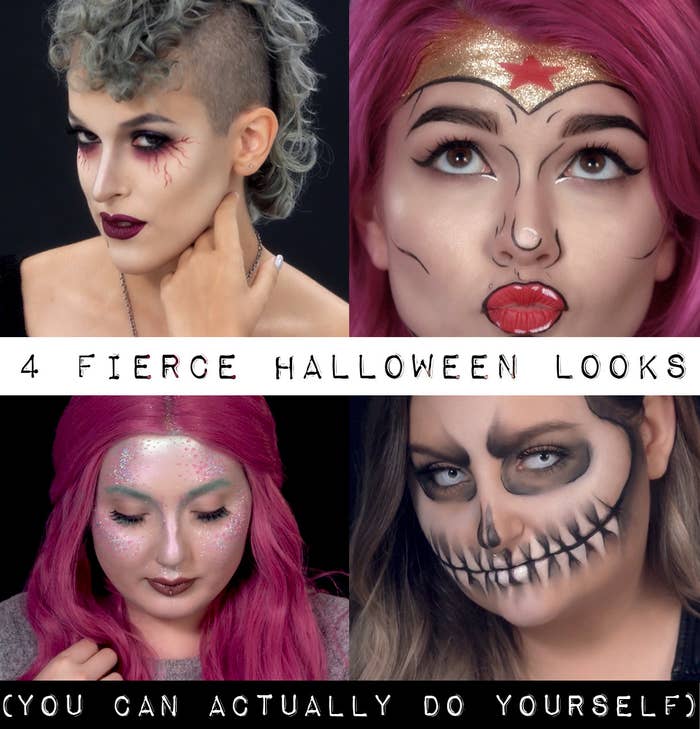 4 Gorgeous Halloween Looks You Can Actually Do Yourself
