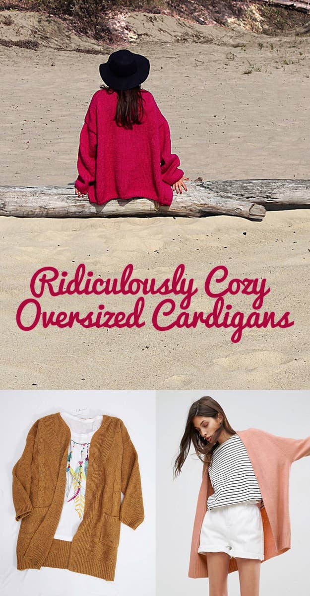 29 Ridiculously Cozy Oversized Cardigans To Wear All Autumn