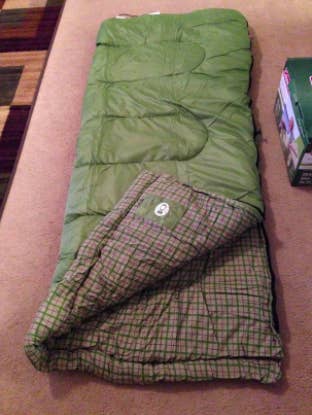 Cotton lined sleeping bag hot sale